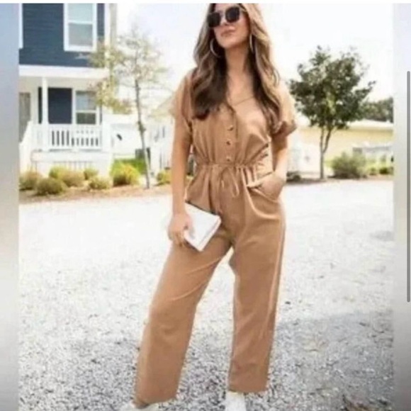 NWT Size XS Frank & Oak Kapok Jumpsuit - Picture 2 of 5